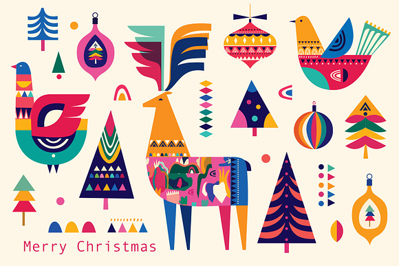 CHRISTMAS Collection in Illustrations - product preview 1