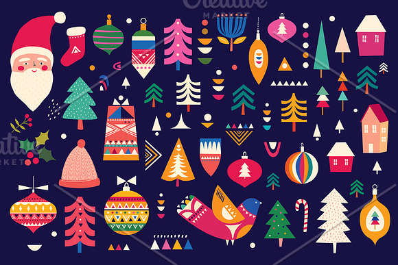 CHRISTMAS Collection in Illustrations - product preview 2