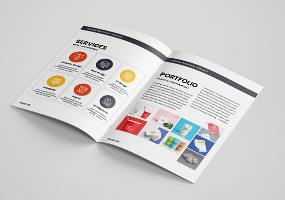 Proposal Template in Brochure Templates - product preview 2