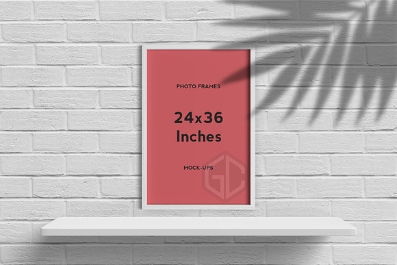 24x36 Inches Frames Mockup in Mockup Templates - product preview 10