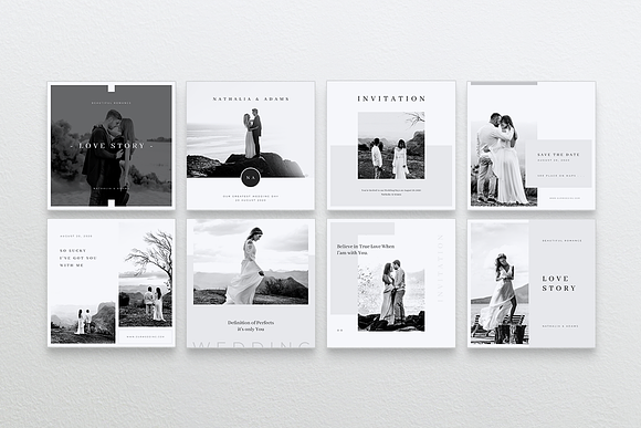 INVITE Wedding Instagram Post in Instagram Templates - product preview 5