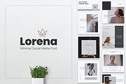 LORENA Fashion Instagram Post