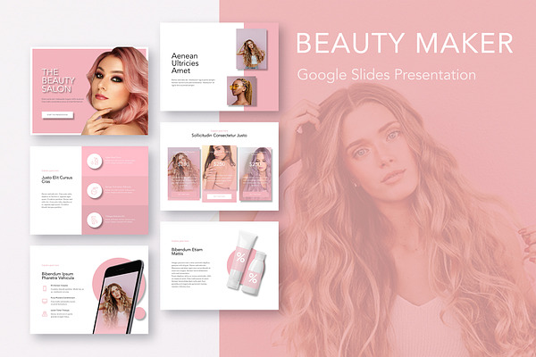 Beauty Maker Google Slides Template
