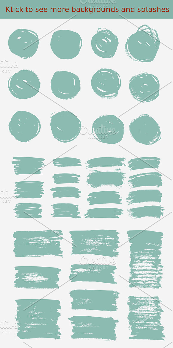 137 HandDrawn Vector Brushes in Add-Ons - product preview 2