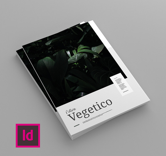 Nature Vegetico - Magazine Template in Magazine Templates - product preview 1