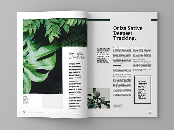 Nature Vegetico - Magazine Template in Magazine Templates - product preview 4