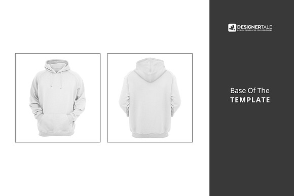 Men Hoodie Mockup in Product Mockups - product preview 5