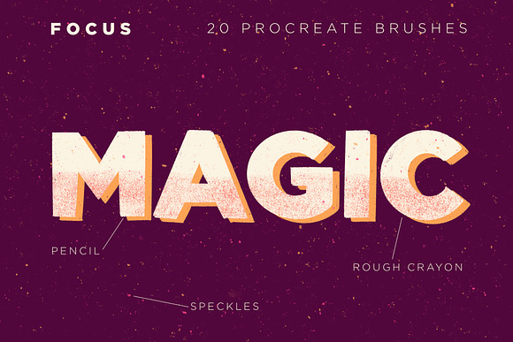 Focus Procreate Brushes in Add-Ons - product preview 4