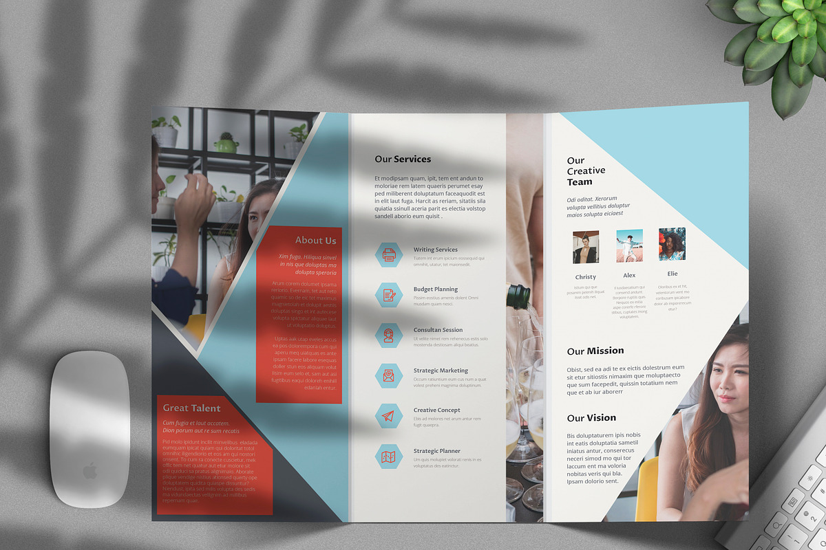 Corporate Brochure Vol. 4 in Brochure Templates - product preview 1