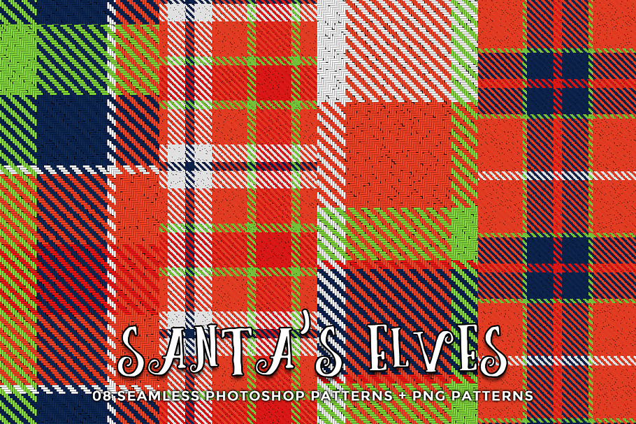 Santa's Elves in Patterns - product preview 8