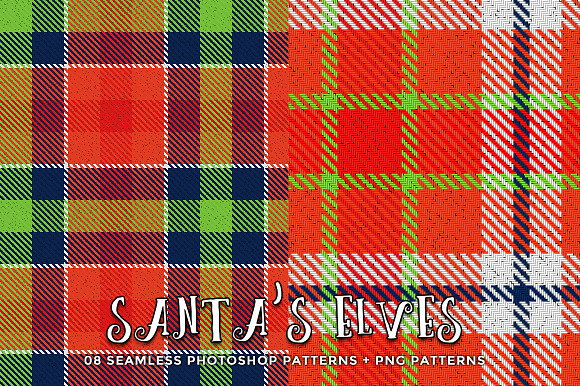 Santa's Elves in Patterns - product preview 2