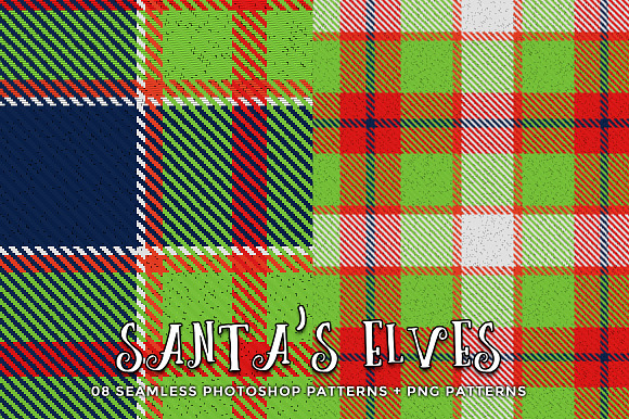 Santa's Elves in Patterns - product preview 3