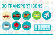 30 Transport Icons