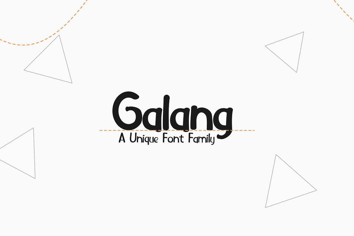 Galang in Fonts - product preview 8