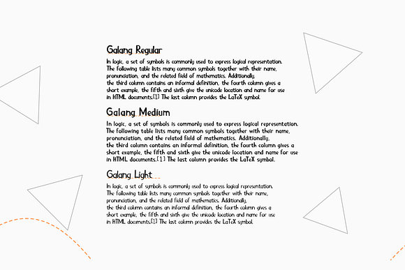 Galang in Fonts - product preview 1