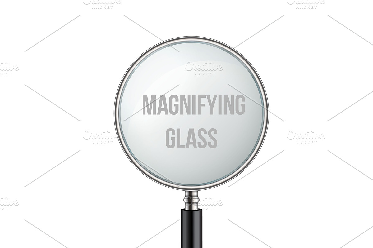 Magnifying glass, magnifier zoom. in Illustrations - product preview 8