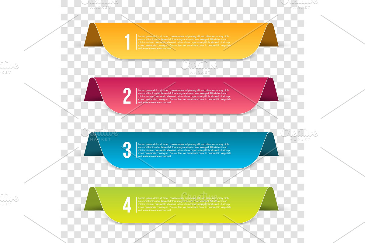 Infographics template step. in Illustrations - product preview 8