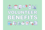 Volunteering benefits banner
