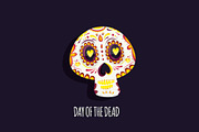 illustration of Day of the dead