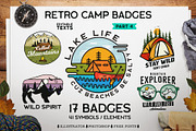 Retro Camp Badges / Patches. Part 4