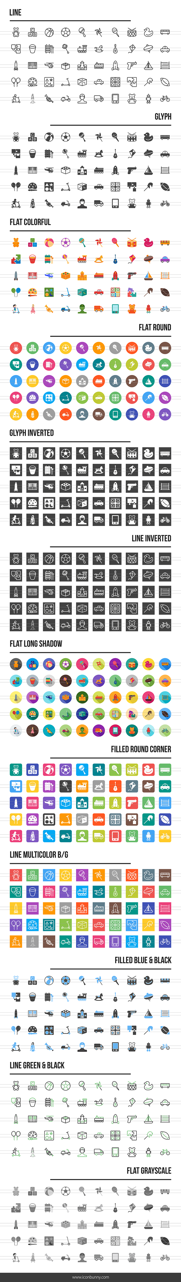 600 Toy Set Icons in Graphics - product preview 1