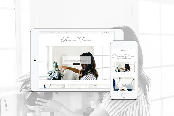 Olivia - WordPress Theme in WordPress Blog Themes - product preview 2