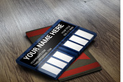 Doctor Who Tardis Business Card