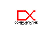 cx letter logo