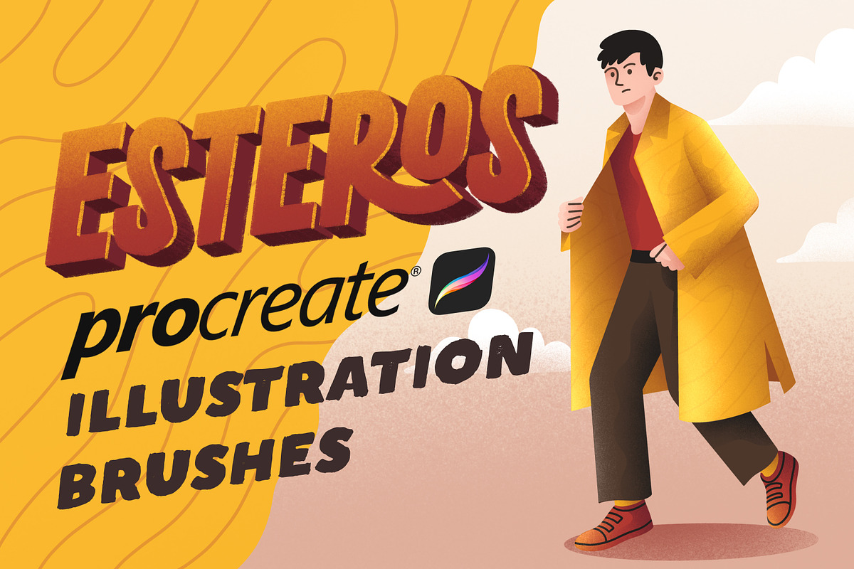 ESTEROS - Procreate Brushes in Add-Ons - product preview 8