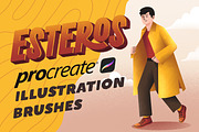 ESTEROS - Procreate Brushes