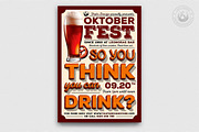 Oktoberfest Flyer Template V9