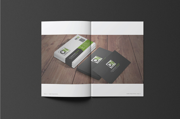 A4 & Us Letter Portfolio in Brochure Templates - product preview 11