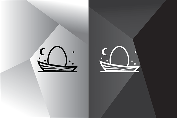 Egg on The Boat Logo Template in Logo Templates - product preview 2