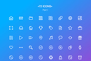 «72 ICONS» part 1