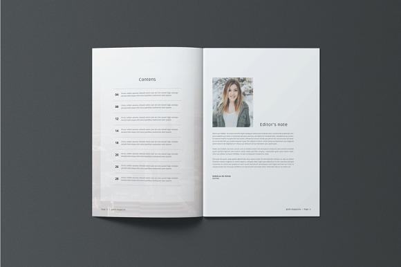 A5 Gleih Magazine in Magazine Templates - product preview 1