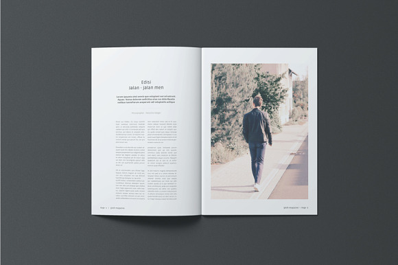 A5 Gleih Magazine in Magazine Templates - product preview 2