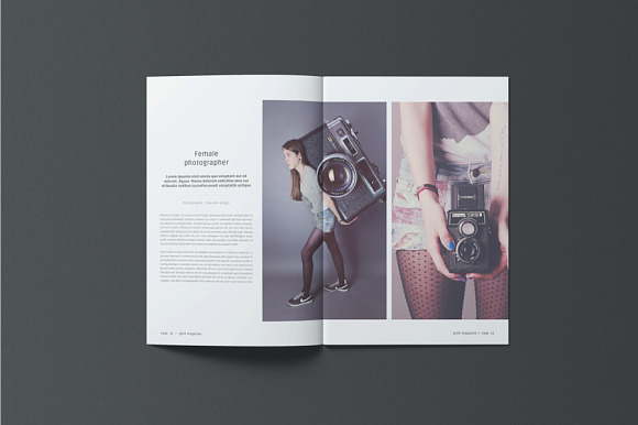 A5 Gleih Magazine in Magazine Templates - product preview 5