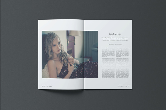 A5 Gleih Magazine in Magazine Templates - product preview 9