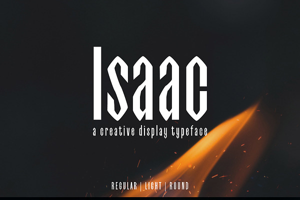 Isaac Display Font Family
