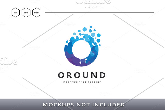 Oround Letter O Logo in Logo Templates - product preview 2
