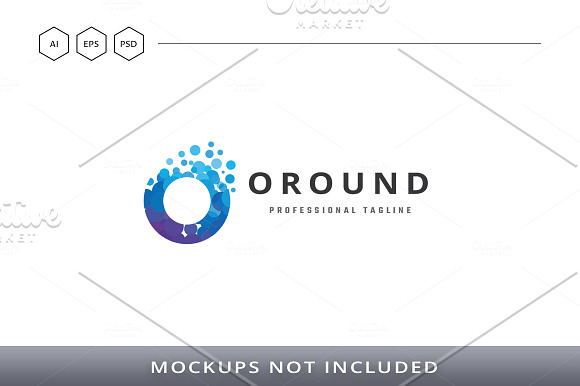 Oround Letter O Logo in Logo Templates - product preview 3