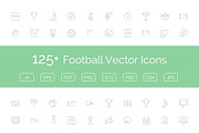 125+ Football Vector Icons