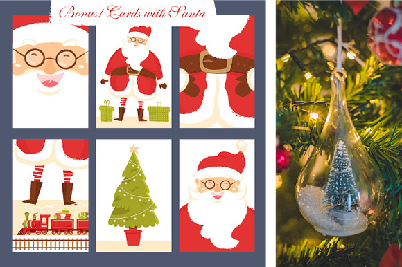 Feel the Christmas holiday clipart in Illustrations - product preview 10