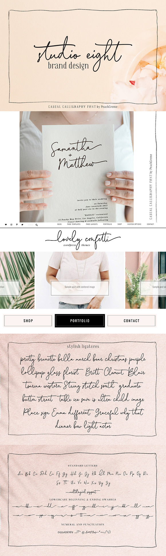 Lolita // Casual Chic Font in Script Fonts - product preview 2