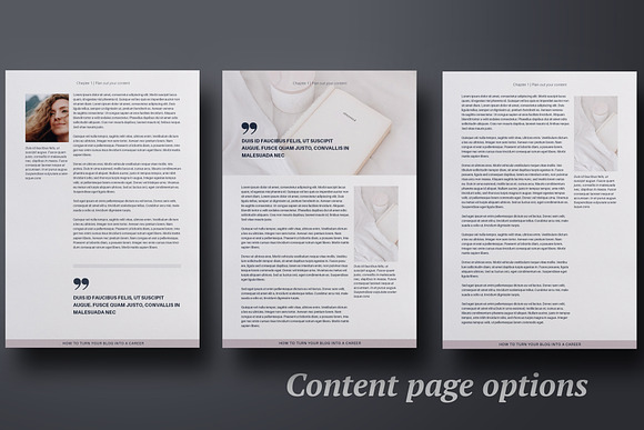 eBook creation kit InDesign template in Brochure Templates - product preview 5