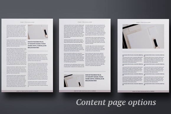eBook creation kit InDesign template in Brochure Templates - product preview 6