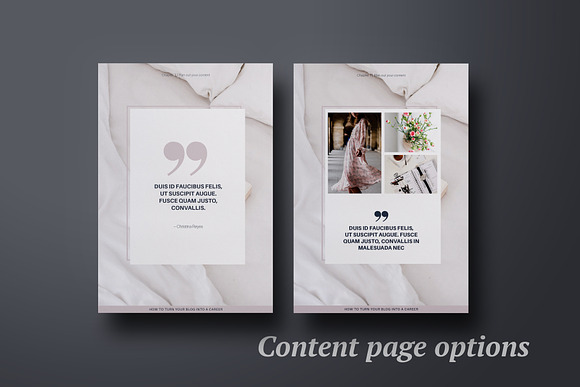 eBook creation kit InDesign template in Brochure Templates - product preview 7