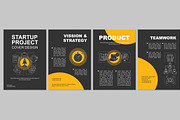 Startup project brochure template