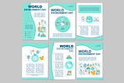 World environment day brochure