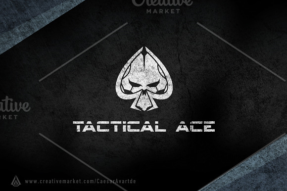 Tactical Ace Logo Template in Logo Templates - product preview 1